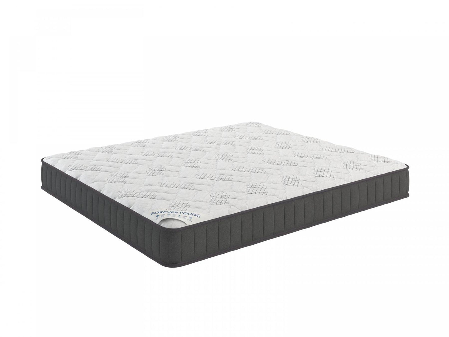 King , 9 inch , Firm , Hybrid Mattress with Bonnell Coil core from Bonelli Essentials by Ottomanson in white background.